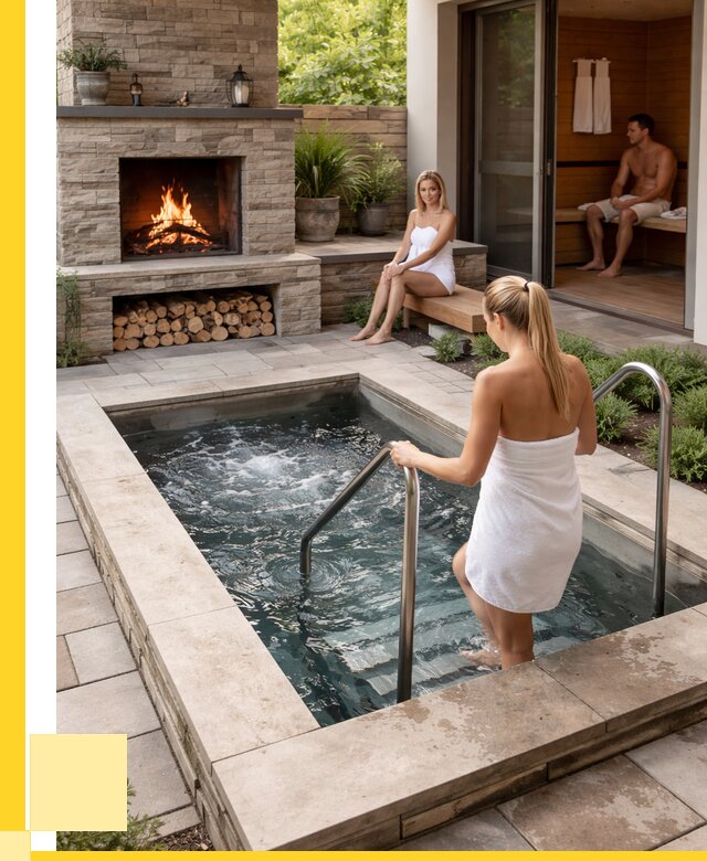 Холодные купели под ключ в Красноярске от 45720 р. | ЭриданКрс